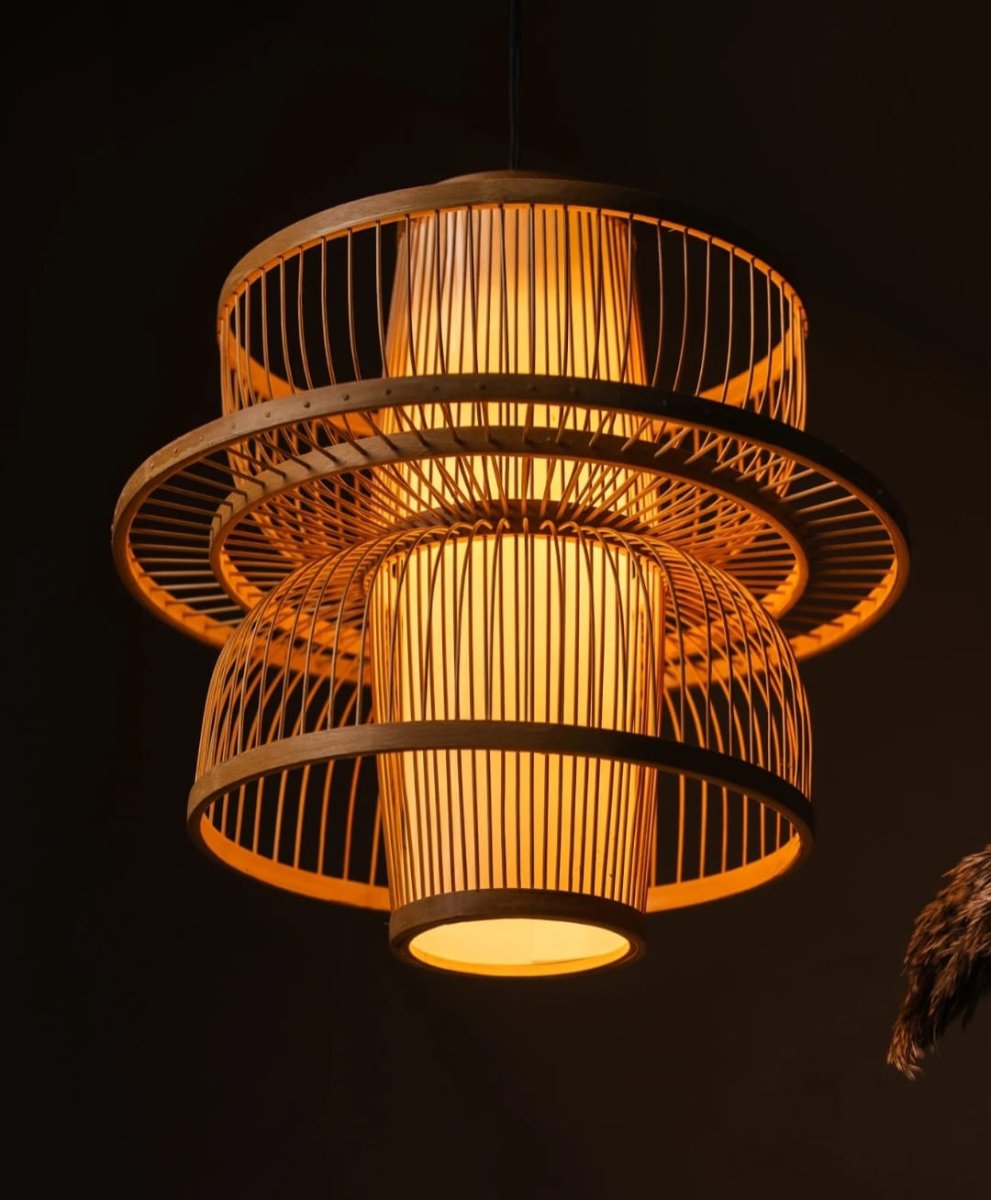 Bamboo Stick Hanging Lamp